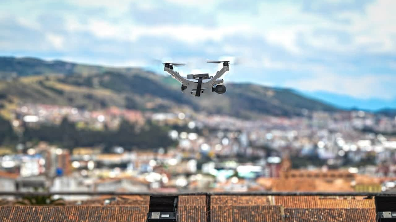 Ya se han realizado algunas pruebas piloto con estas aeronaves no tripuladas. Foto: Alcaldía de Tunja