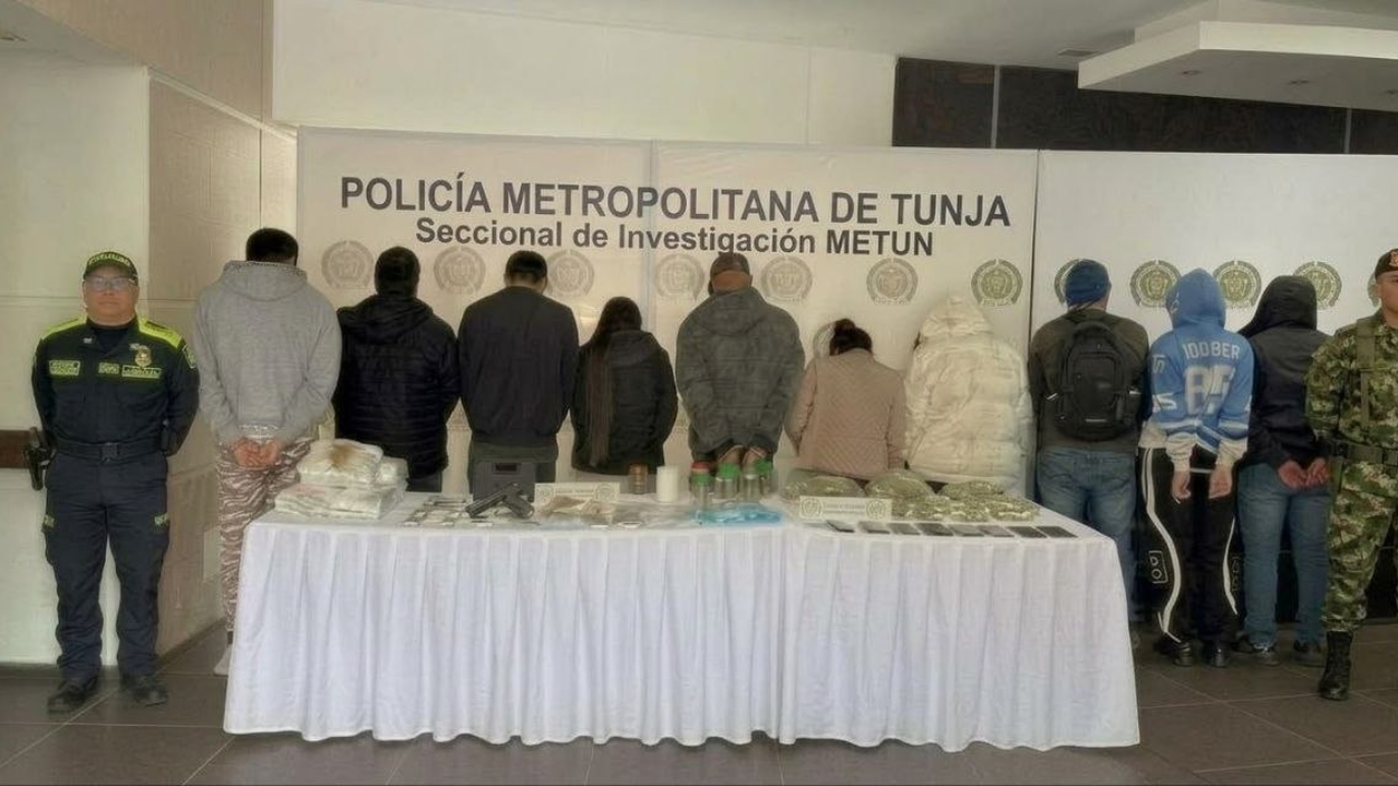 De este grupo de personas, nueve son colombianas y tres, venezolanas. Foto: suministrada a Boyacá Sie7e Días