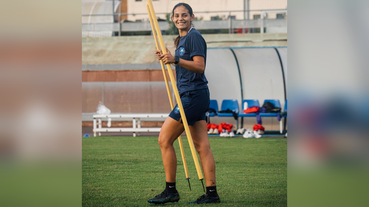 Carolina Duarte, deportista tibasoseña que integra el cuerpo técnico de la selección Puerto Rico Sub-17. Foto: archivo particular
